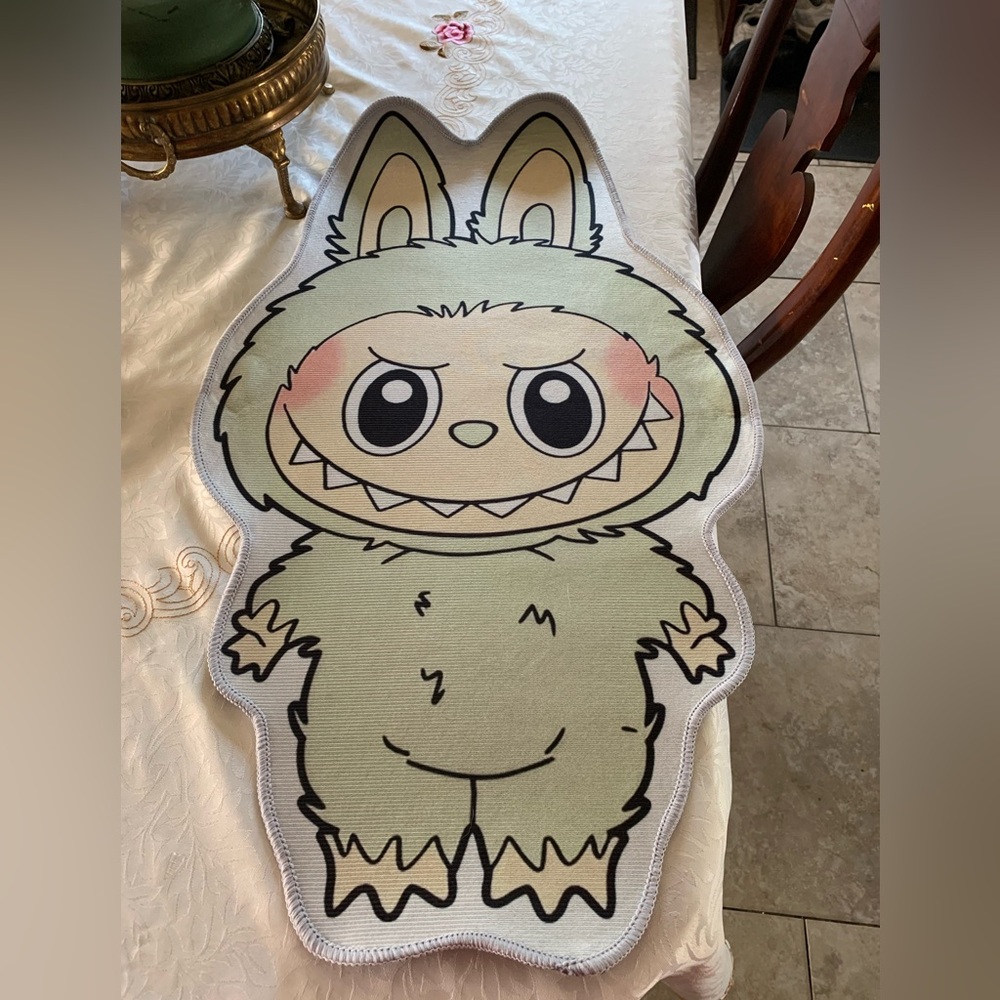 New Labubu Character Shaped Rug